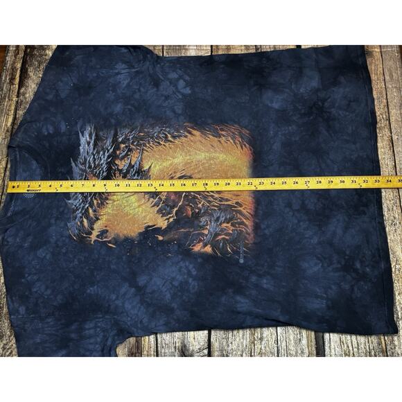 The Mountain Lavaborn Dragon Fire Blue T Shirt Men's Size 3XL - Picture 6 of 10